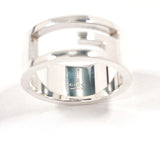 GUCCI Ring Branded Cutout G Silver925 #US 5 Silver Women Second hand