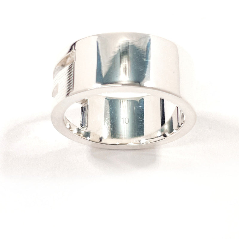 GUCCI Ring Branded Cutout G Silver925 #US 5 Silver Women Second hand