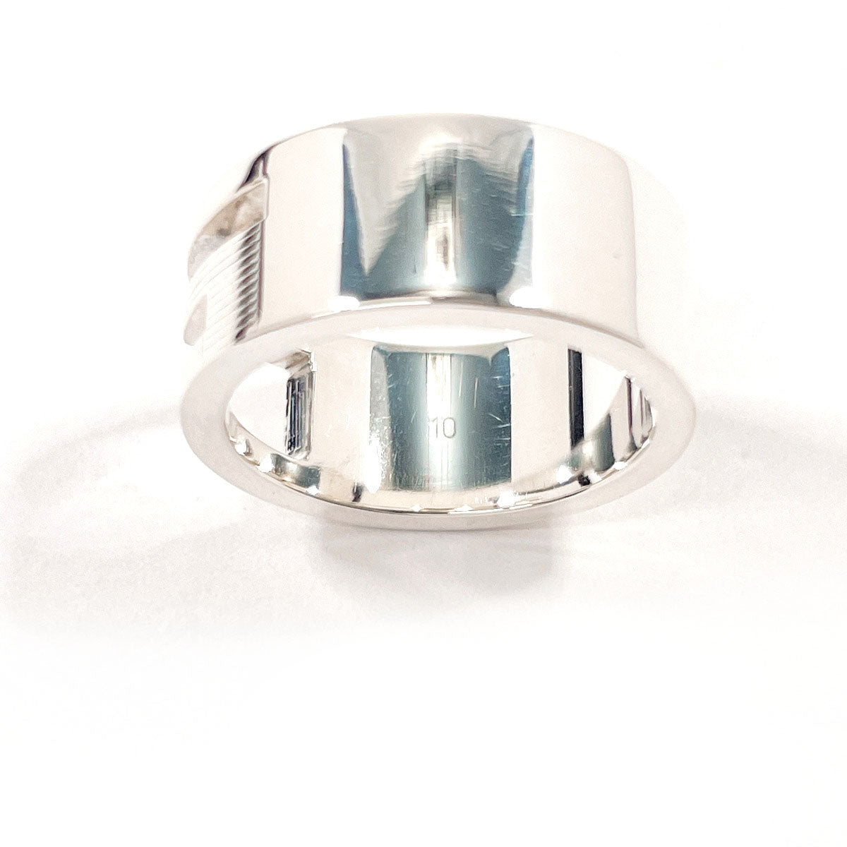 GUCCI Ring Branded Cutout G Silver925 #US 5 Silver Women Second