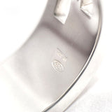 GUCCI Ring Branded Cutout G Silver925 #US 5 Silver Women Second hand