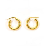 BOTTEGAVENETA earring hoop Silver925 gold Women Used