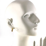 BOTTEGAVENETA earring hoop Silver925 gold Women Used