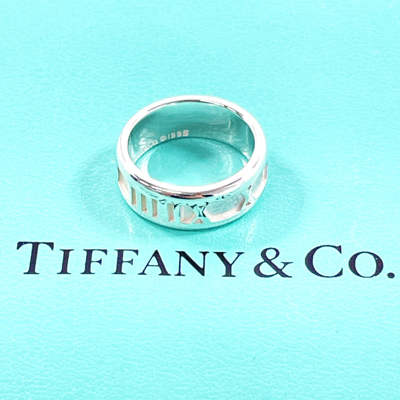 TIFFANY&Co. Ring Atlas Silver925 #9(JP Size) Silver Women Used