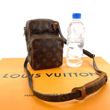 LOUIS VUITTON Shoulder Bag M45238  Mini Amazon Monogram canvas/Leather Brown Women Used