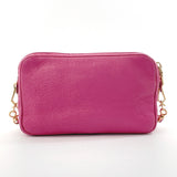 MIU MIU Shoulder Bag leather pink Women Used