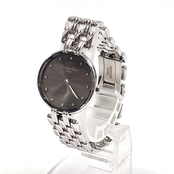 Dior Watches D44-120 Bagira 12P diamond Stainless Steel/Stainless Steel Silver Women Used
