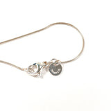 TIFFANY&Co. Necklace Heart plate Silver925 Silver Women Second hand