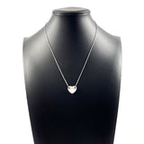 TIFFANY&Co. Necklace Heart plate Silver925 Silver Women Second hand