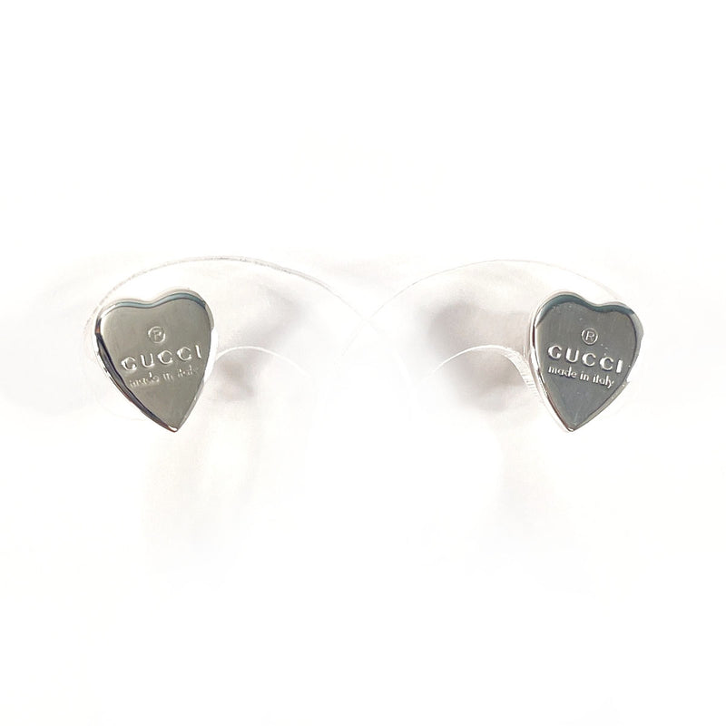 GUCCI earring 223990 J8400 8106 Trademark heart shape Silver925 Silver Women Used