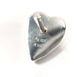 GUCCI earring 223990 J8400 8106 Trademark heart shape Silver925 Silver Women Second hand