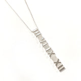 TIFFANY&Co. Necklace Atlas bar Silver925 Silver unisex Second hand