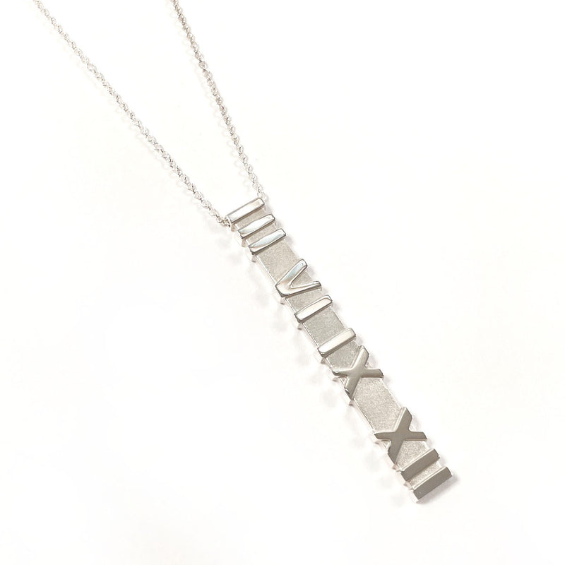 TIFFANY&Co. Necklace Atlas bar Silver925 Silver unisex Second hand
