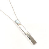 TIFFANY&Co. Necklace Atlas bar Silver925 Silver unisex Second hand