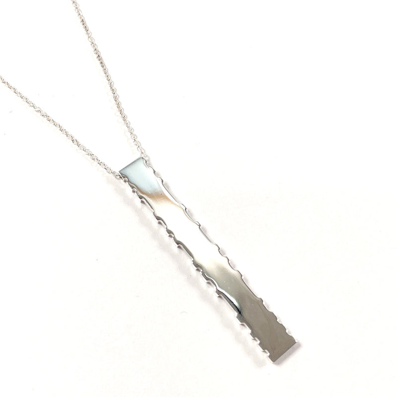 TIFFANY&Co. Necklace Atlas bar Silver925 Silver unisex Second hand