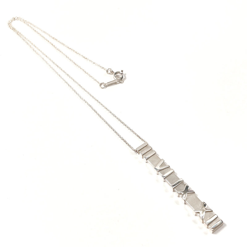 TIFFANY&Co. Necklace Atlas bar Silver925 Silver unisex Second hand