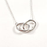 TIFFANY&Co. Necklace Elsa Peretti Double loop Silver925 Silver Women Second hand