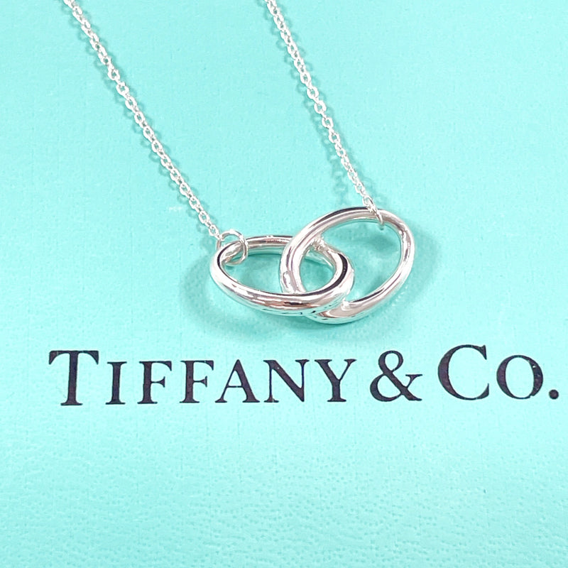 TIFFANY&Co. Necklace Elsa Peretti Double loop Silver925 Silver Women Second hand