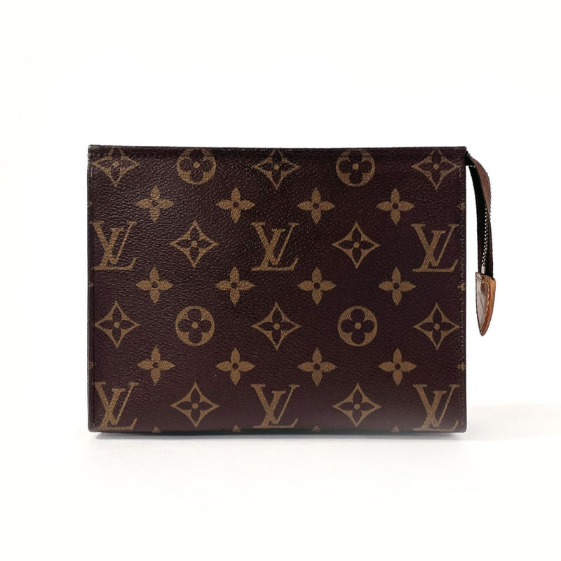 LOUIS VUITTON Pouch M47544 Posh Toilette 19 Monogram canvas Brown Women Used