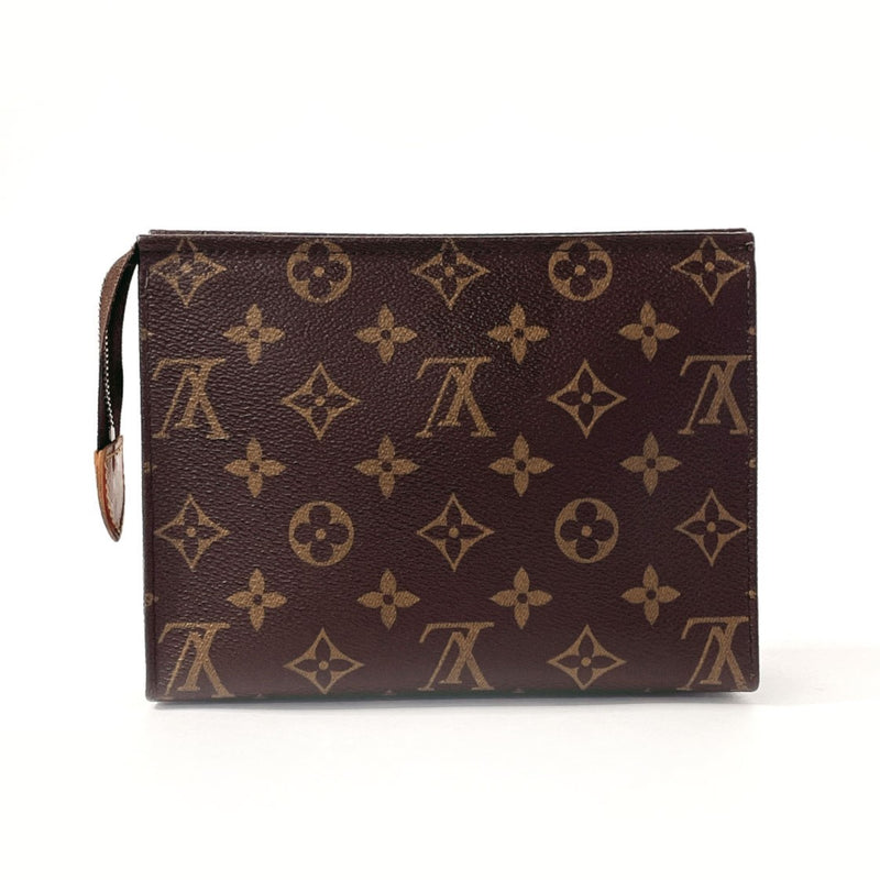 LOUIS VUITTON Pouch M47544 Posh Toilette 19 Monogram canvas Brown Women Used