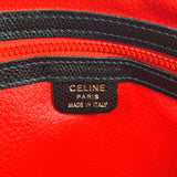 CELINE Handbag Bolide type vintage leather Black Women Used