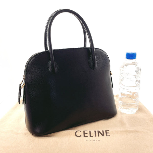 CELINE Handbag Bolide type vintage leather Black Women Used