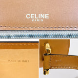 CELINE Handbag vintage leather Camel Women Used