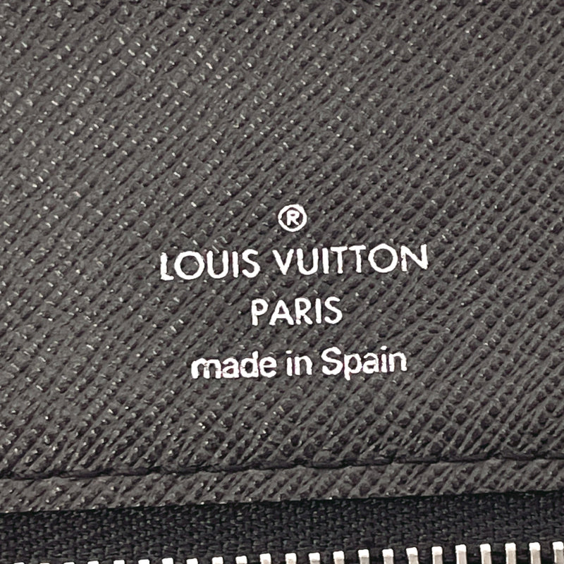 LOUIS VUITTON business bag M30782 Selenga Taiga Black Black mens Used