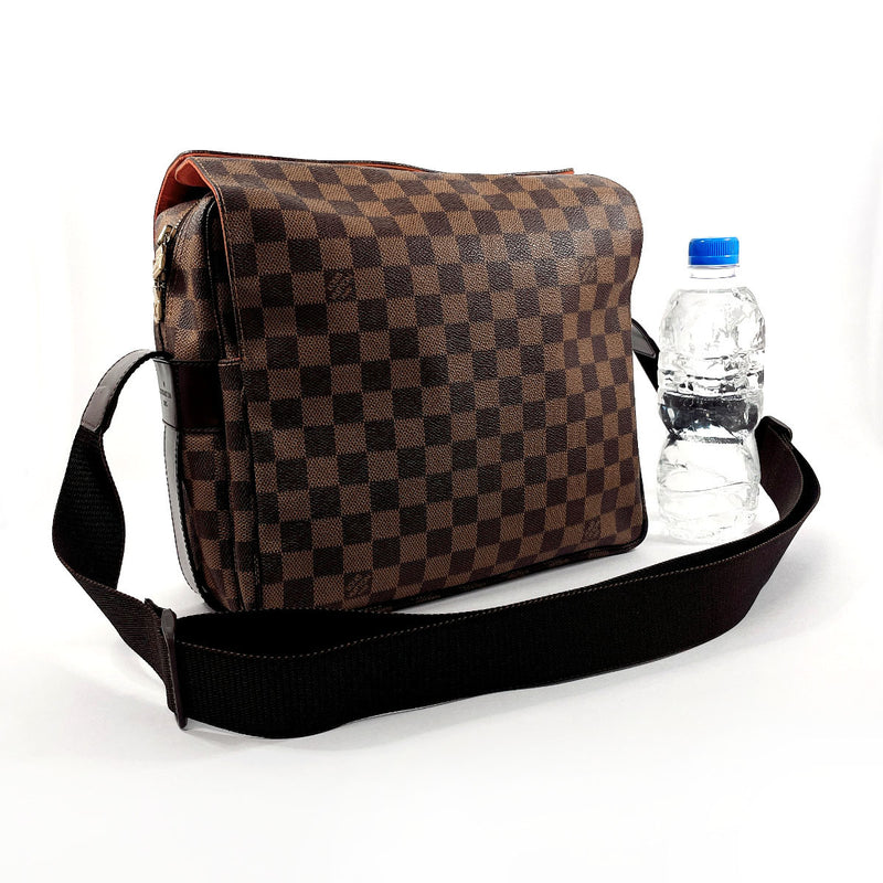 LOUIS VUITTON Shoulder Bag N45255 Naviglio Damier canvas Brown mens Used