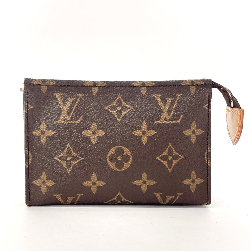 LOUIS VUITTON Pouch M47546 Posh Toilette 15 Monogram canvas Brown unisex Used