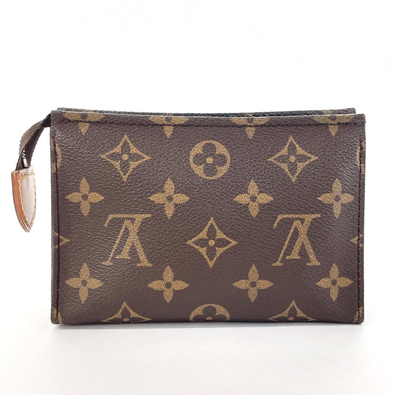 LOUIS VUITTON Pouch M47546 Posh Toilette 15 Monogram canvas Brown unisex Used