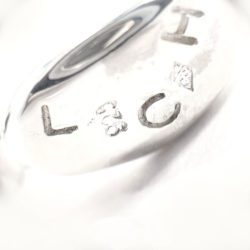 CHANEL Ring logo Silver925 #11(JP Size) Silver Women Used