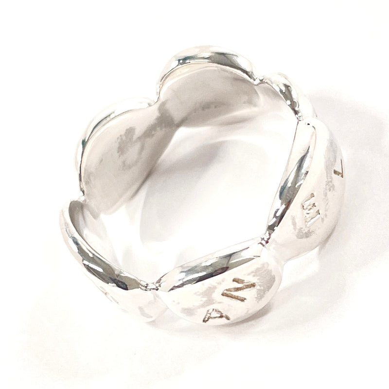 CHANEL Ring logo Silver925 #11(JP Size) Silver Women Used