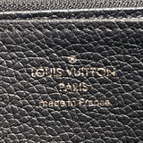 LOUIS VUITTON purse M61864 Zippy wallet Monogram Empreinte Black Black unisex Used