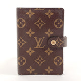 LOUIS VUITTON Notebook cover R20005 Agenda PM Monogram canvas Brown unisex Used