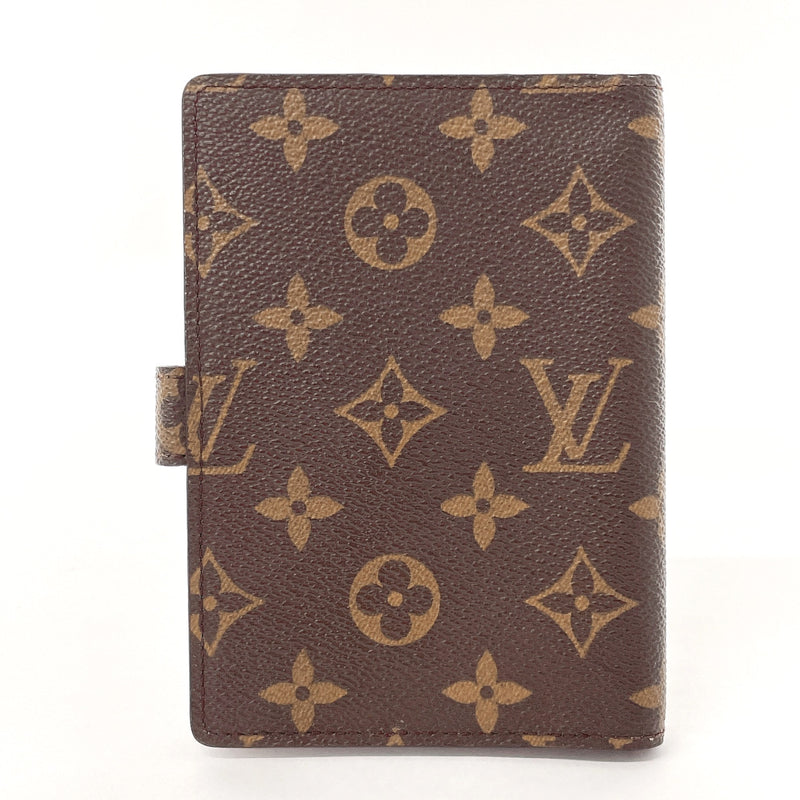 LOUIS VUITTON Notebook cover R20005 Agenda PM Monogram canvas Brown unisex Used