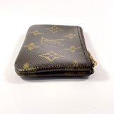 LOUIS VUITTON coin purse M62650 Pochette cree Monogram canvas Brown unisex Used