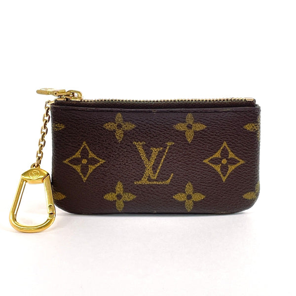 LOUIS VUITTON coin purse M62650 Pochette cree Monogram canvas Brown unisex Used