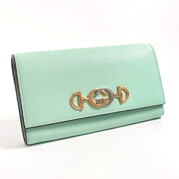 GUCCI purse 573612 Zumi leather green Women Used