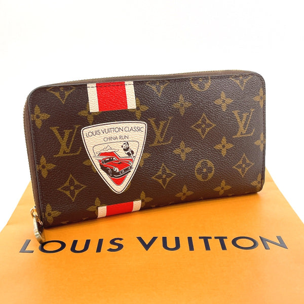 LOUIS VUITTON purse M66553 Zippy Organizer China Run Monogram canvas Brown mens Second hand