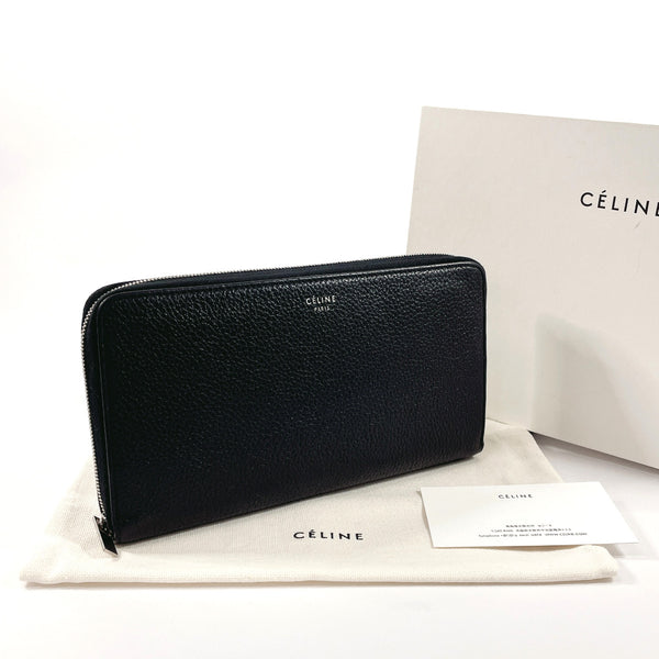 CELINE purse 105003AFE・38NO Multifunction leather Black Women Used