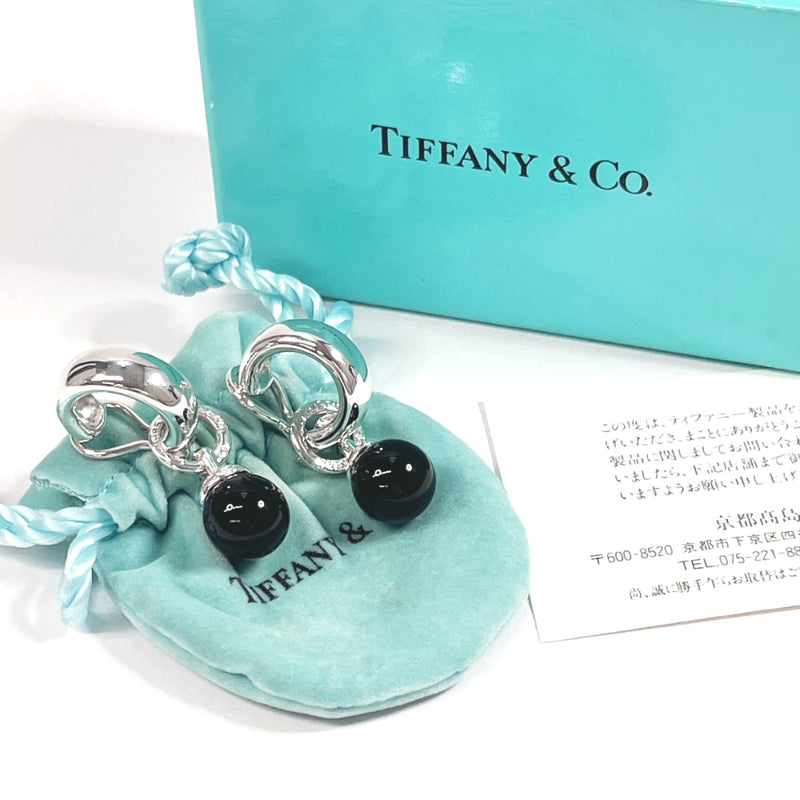 TIFFANY&Co. Earring Silver925/onyx Silver Silver Women Used