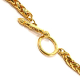 FENDI Necklace Bag charm Gold Plated gold Women Second hand