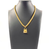 FENDI Necklace Bag charm Gold Plated gold Women Second hand