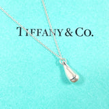 TIFFANY&Co. Necklace teardrop Elsa Peretti Silver925 Silver Women Second hand