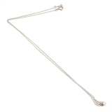 TIFFANY&Co. Necklace teardrop Elsa Peretti Silver925 Silver Women Second hand