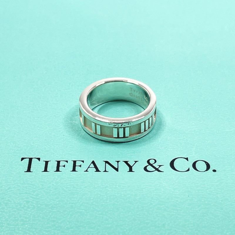 TIFFANY&Co. Ring Atlas Silver925 #8.5(JP Size) Silver Women Used