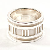 TIFFANY & CO. Ring Atlas Sterling Silver 925 US Size 6 Women Accessory