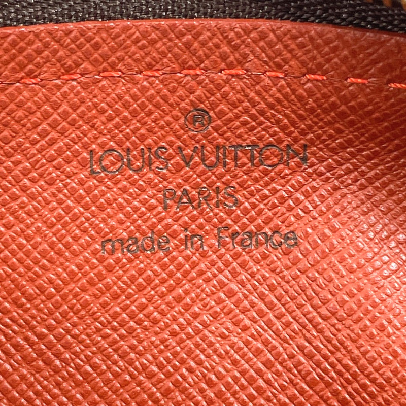 LOUIS VUITTON Pouch Papillon accessory pouch Damier canvas Brown Women Used