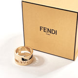 FENDI Ring Monster Ring metal #18(JP Size) gold mens Used