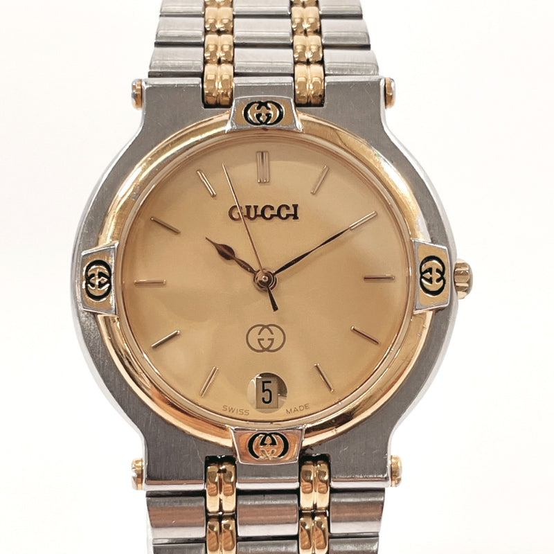 GUCCI Watches 9000M Stainless Steel Stainless Steel Silver Silver mens JP BRANDS